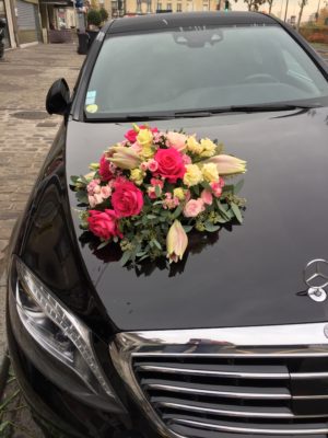 fleurs voiture pontoise